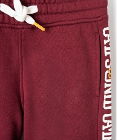 pantalon de jogging ado garcon - camps united rouge pantalons garcon