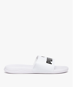 GEMO Mules de piscine homme bicolores Popcat 20 – Puma Blanc