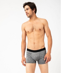 boxers en microfibre avec large ceinture homme (lot de 2) grisD511801_2