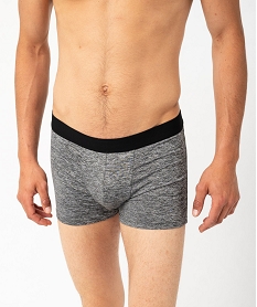 boxers en microfibre avec large ceinture homme (lot de 2) grisD511801_3