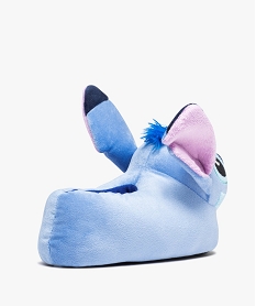 chaussons femme en volume tete de stitch - disney bleuE016901_4