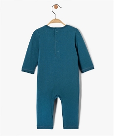 pyjama bebe garcon avec motif explorateur bleuE178301_3