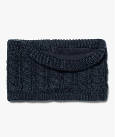 GEMO Echarpe snood doublée polaire bébé bleu standard