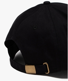 casquette en coton et coton recycle homme noir standardE389501_3