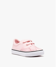 baskets en toile skateshoes a scratch fille - kappa nisio rose vifE404401_2