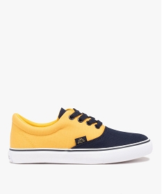 baskets en toile skateshoes garcon - kappa nisio jaune standardE405101_1