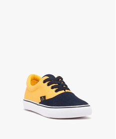 baskets en toile skateshoes garcon - kappa nisio jaune standardE405101_2