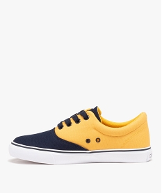 baskets en toile skateshoes garcon - kappa nisio jaune standardE405101_3