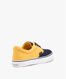 baskets en toile skateshoes garcon - kappa nisio jaune standardE405101_4