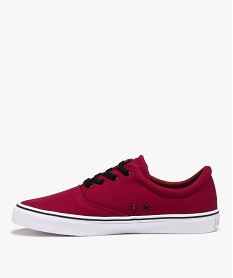 baskets en toile skateshoes homme - kappa nisio rougeE405501_3