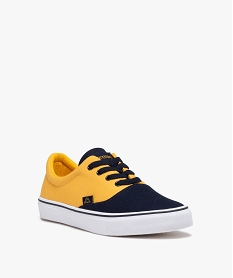 baskets en toile skateshoes homme - kappa nisio jaune standardE405601_2