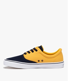 baskets en toile skateshoes homme - kappa nisio jaune standardE405601_3