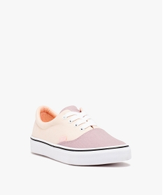 baskets en toile skateshoes femme - kappa nisio rose standardE405901_2