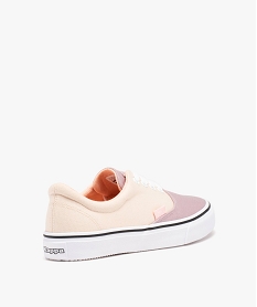 baskets en toile skateshoes femme - kappa nisio rose standardE405901_4