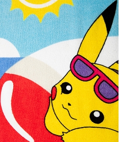 serviette de bain pikachu et carapuce - pokemon multicolore autres accessoiresE426901_2