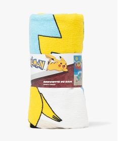 serviette de bain pikachu et carapuce - pokemon multicolore autres accessoiresE426901_3