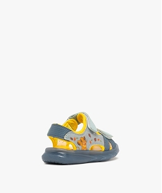 sandales bebe garcon a semelle lumineuse simba - disney bleu standard sandales et nu-piedsE436101_4