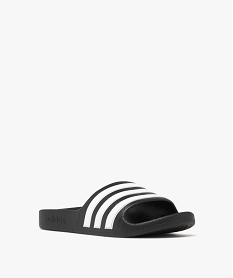 mules de piscine garcon a bandeau raye adilette aqua - adidas noir standardE517701_2