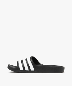 mules de piscine garcon a bandeau raye adilette aqua - adidas noir standardE517701_3