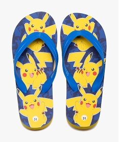 GEMO Tongs garçon à semelle imprimée Pikachu - Pokemon bleu standard