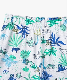 pyjashort a motifs de la jungle garcon vertE726301_3