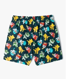 short de bain a motifs multicolores garcon - pokemon bleuE728101_3