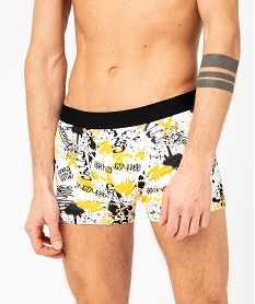 boxers en coton stretch homme (lot de 2) noir boxers et caleconsE738001_2