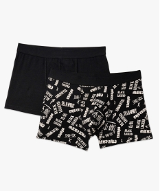 boxers en coton stretch homme (lot de 2) noirE738101_4