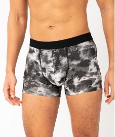 boxers en coton stretch homme (lot de 2) noir boxers et caleconsE739101_2