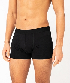 boxers en coton stretch homme (lot de 2) noir boxers et caleconsE739101_4