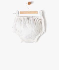 culotte bloomer avec fines paillettes bebe fille - lulucastagnette beige shortsE885201_4