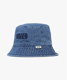 chapeau bob en jean garcon bleu chapeaux casquettes et bonnetsE885401_1