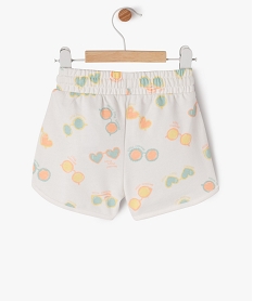 short en maille et taille elastique bebe fille multicolore shortsE947001_3