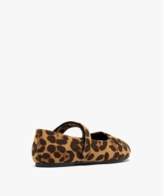 ballerines fille leopard avec bride scratch multicoloreF060401_4