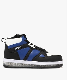 baskets homme mid-cut a zip avec semelle a bulle dair plateforme - nasa bleu vifF065801_1