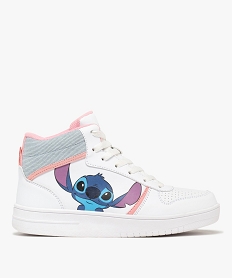 baskets femme mid-cut a col denim - lilo stitch blanc standard baskets et tennisF070701_1