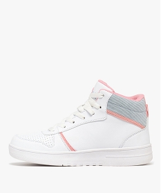 baskets femme mid-cut a col denim - lilo stitch blanc standard baskets et tennisF070701_3