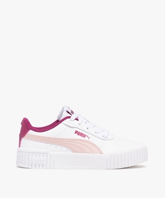 GEMO Baskets fille à semelle épaisse rainurée Carina 2.0 - Puma blanc chine