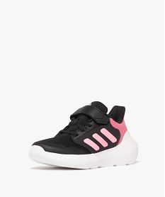 baskets fille a scratch et semelle amortissante tensaur run - adidas noir vif basketsF092801_2