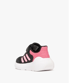 baskets fille a scratch et semelle amortissante tensaur run - adidas noir vif basketsF092801_4