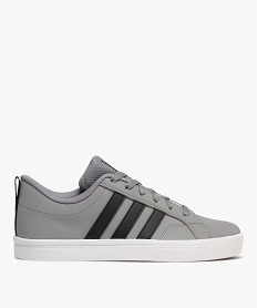 GEMO Baskets basses bicolores à lacets et languette en mesh garçon - Adidas gris standard