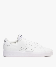 GEMO Baskets basses rétro tennis à lacets homme - Adidas Blanc