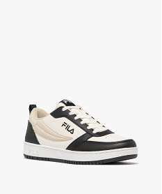 baskets homme tricolores style retro a lacets rega - fila beige standard baskets et tennisF095801_2