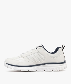 baskets homme legeres running en mesh burns 2.0 - skechers blanc chineF096901_3