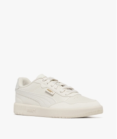 baskets femme style retro court ultra lite - puma beige standard baskets et tennisF099001_2