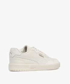 baskets femme style retro court ultra lite - puma beige standard baskets et tennisF099001_4