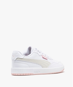 baskets femme style retro court ultra lite - puma blanc chineF099101_4