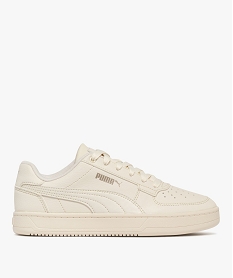 baskets femme dessus en cuir uni style retro caven 2.0 - puma beige standardF099301_1