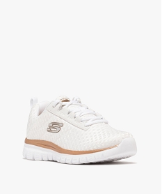 baskets en mesh avec semelle legere femme - skechers blancF099501_2