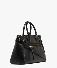 sac a main grand format souple et graine femme noir standard sacs a mainF105301_2